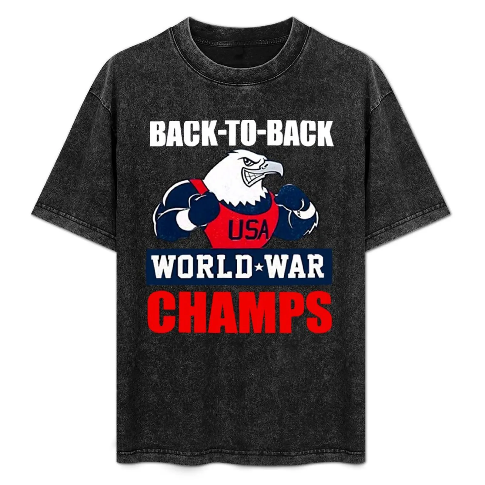 

Back-to-Back-World-War-Champs- T-Shirt oversizeds anime tshirt Short sleeve tee graphic shirts funny t shirts men