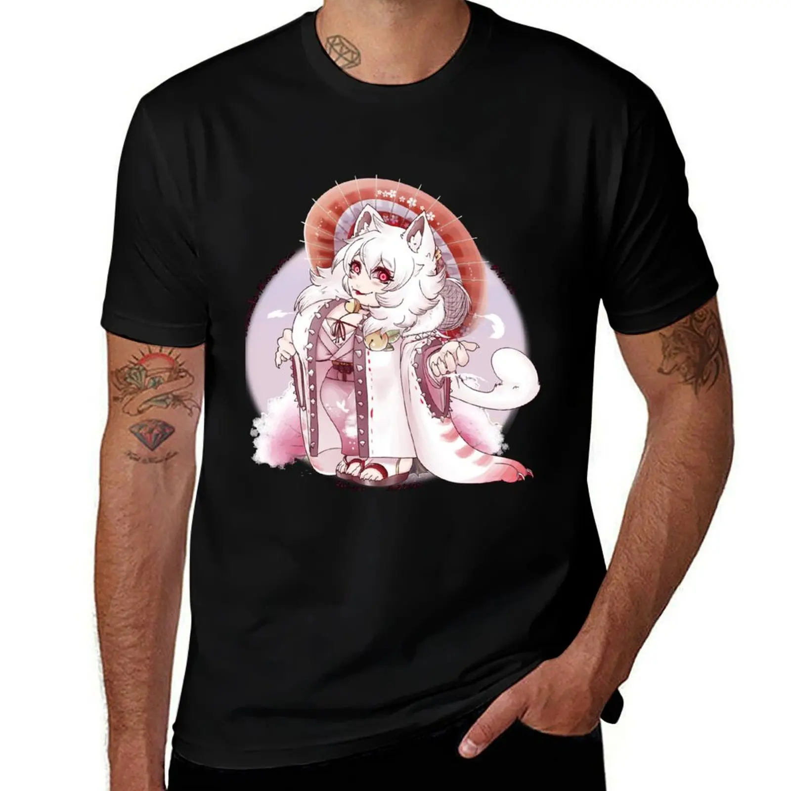 

Mari-Own Maggnus(Demon Eater Alt Ver.2) T-Shirt Fashion Graphic Tee for Men