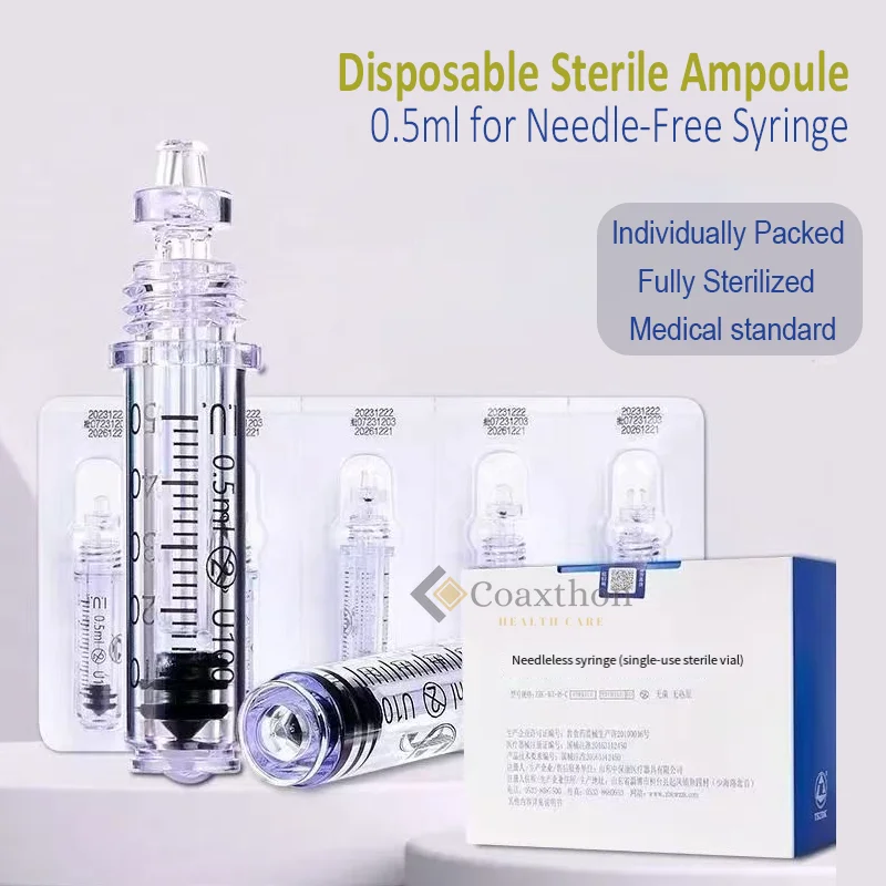 cartouche-d'ampoule-sterile-jetable-de-05-ml-connecteur-de-transfert-de-flacon-sans-aiguille-consommables-de-remplacement-emballes-individuellement