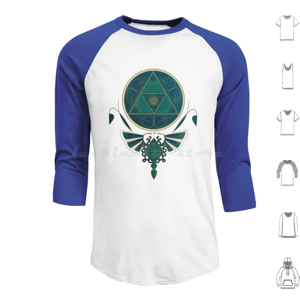 Blue Wisdom Hoodie cotton Long Sleeve Legend Of The Legend Of Link Breath Of The Wild Korok Loz Gaming Princess Wind