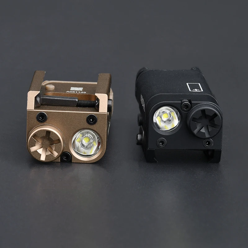 التكتيكية SureFir XC1 الترا المدمجة الأبيض مصباح ليد جيب مسدس معدني سلاح ضوء كشاف صغير معدني ثابت/لحظة