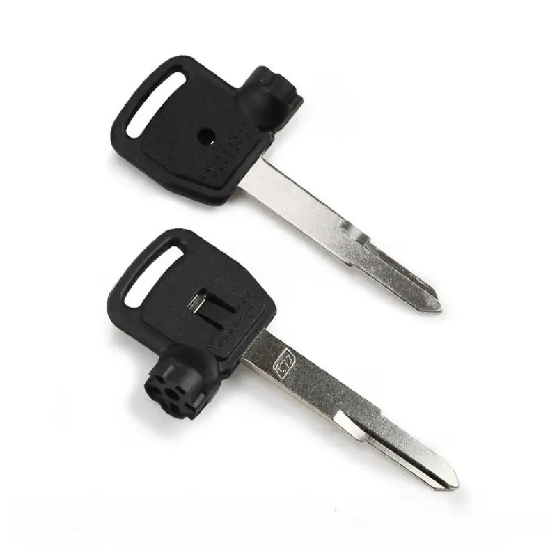 【MO】1Pcs Scooter Magnet Anti-Theft Lock Blank Key Moto Replace Uncut Keys For CT250 300 400 Racing Kcc Acc Dynamic 125 For KYMCO