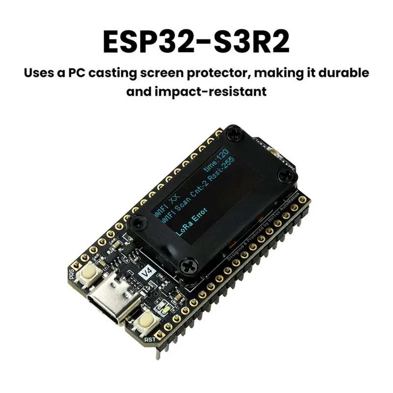 

【NEWLY】ESP32-S3 SX1262 GNSS Module Dev-Board Kit Case Meshtastic Heltec WIFI Lora 32 V4 Meshcore Antenna A