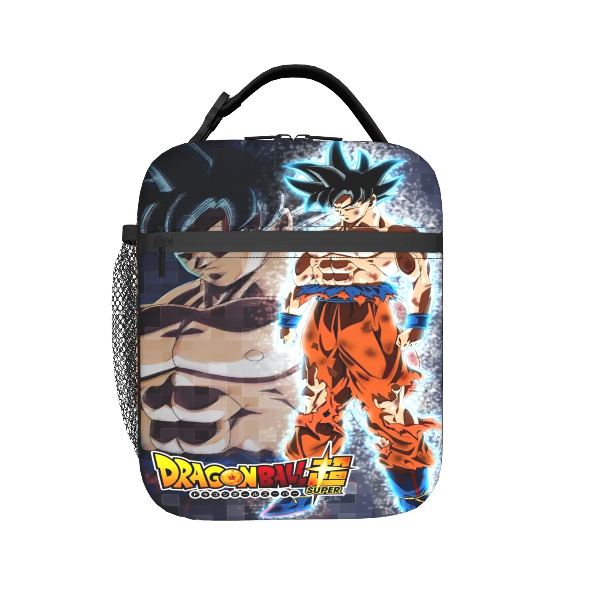 

D-Dragon-Ball-L DragonBalls Thermal Insulated Lunch Bags for Work Portable Food Container Bags Men Women Thermal Lunch Box