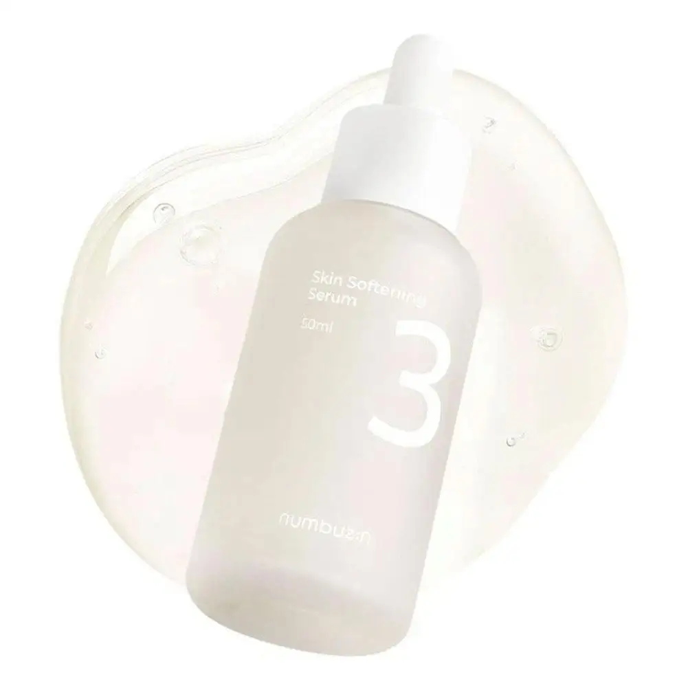 

Korean Numbuzin No.3 Skin Softening Essence Shrinks Pores Even Skin Tone Brightening Penetrates Bottom Skin Replenishes Water