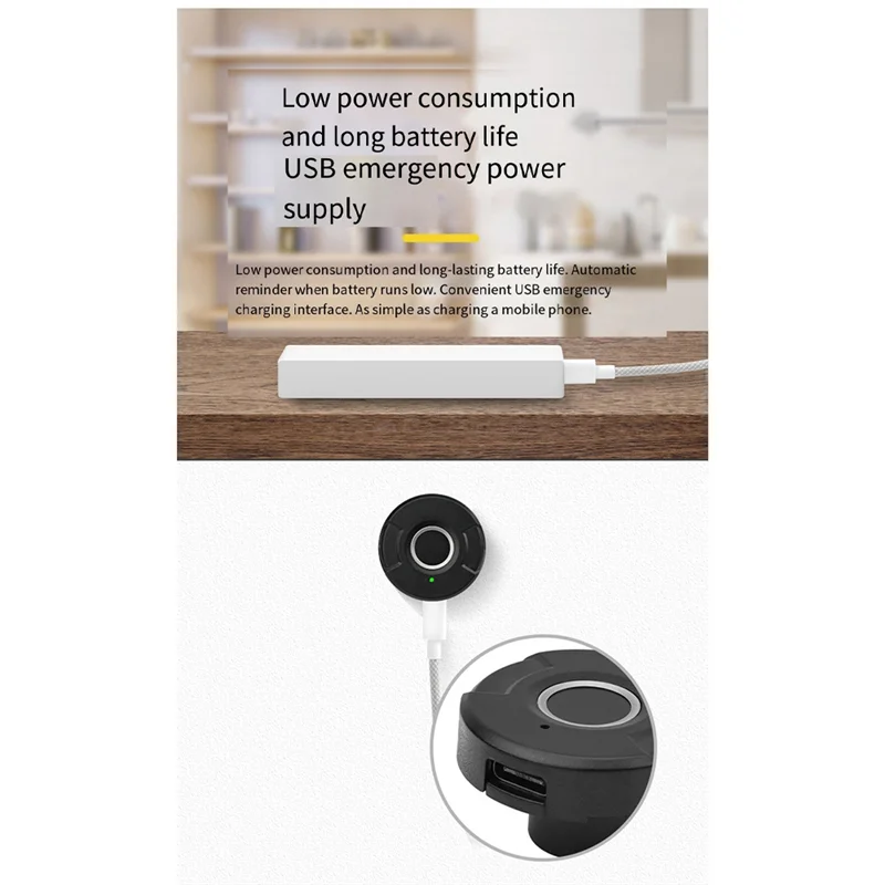 AB11-Keyless Electric Fingerprint Cabinet Drawer Lock Smart Fingerprint Cabinet Drawer Cupboards Door Lock Biometric Electric Lo