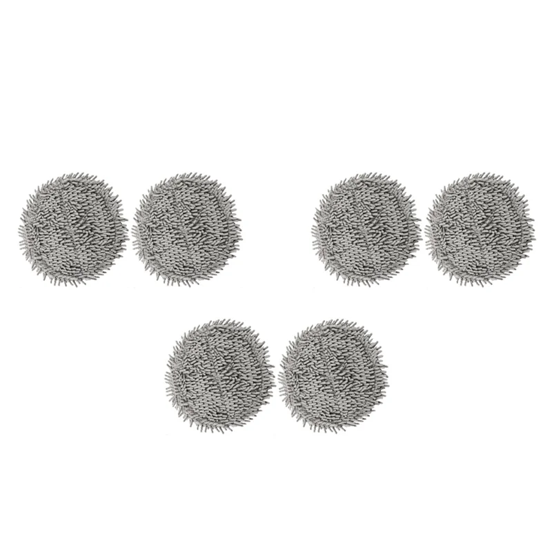 

SANQ 6Pcs For Dreame Bot W10/W10 Pro Mop Pad Spare Parts Robot Vacuum Cleaner Mop Cloths Replacement Accessories