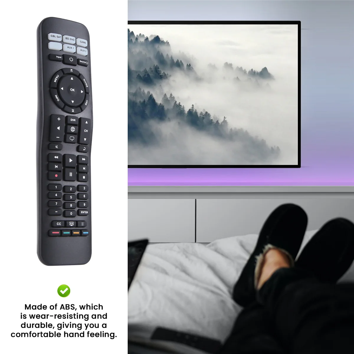 Remote Control For Phd Bose 535 525 Solo5 Solo10 Solo15 Cm520 Tv Audio Remote Control