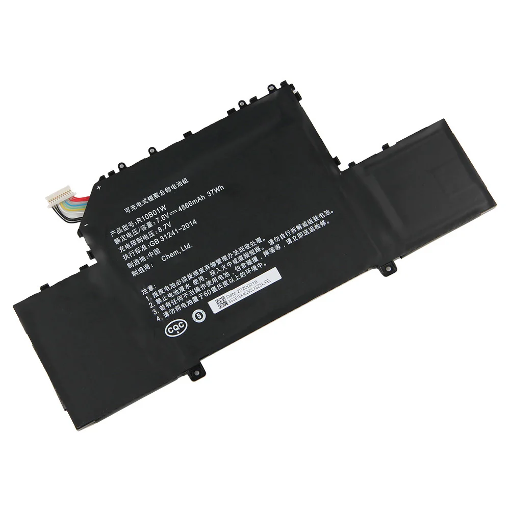 Replacement Battery R10B01W For Xiaomi Mi Air 12.5-inch Laptop 161201-01 161201-AA R10BO1W High Quality Batteries With Tool