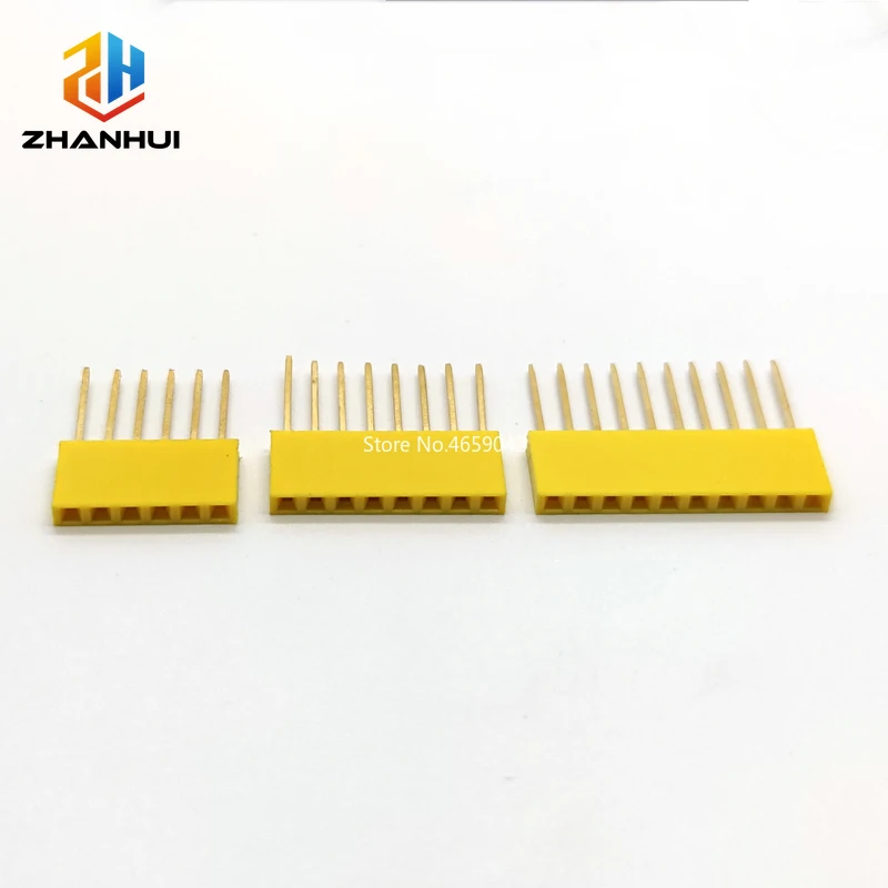 10pcs Long Needle Female Pin Header Strip Connectors