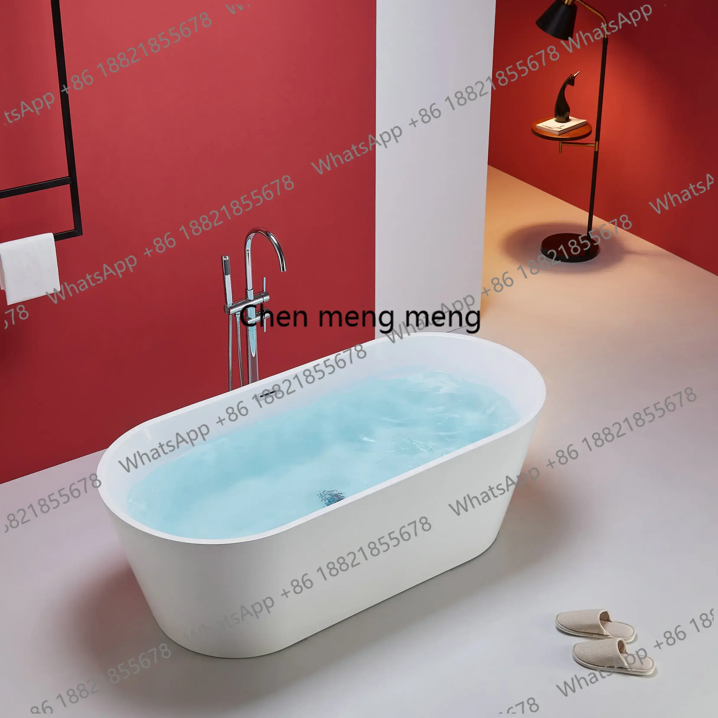 Hot Selling Massage Bathtub Freestanding Spa Tub Air Whirlpool Indoor Massage Jacuzzier Bathtub