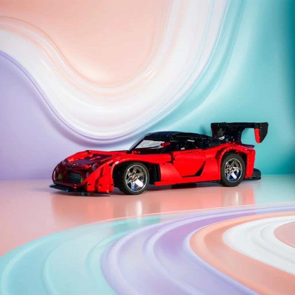 

2351 шт Mazdaes RX-7 FD3S спортивный автомобиль на заказ MOC Creation строительные блоки игрушки подарок