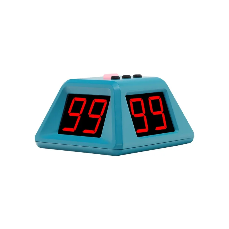 New Design Wireless Adjustable 4 Sides Digital Countdown LED Timer for Poker Chess Game