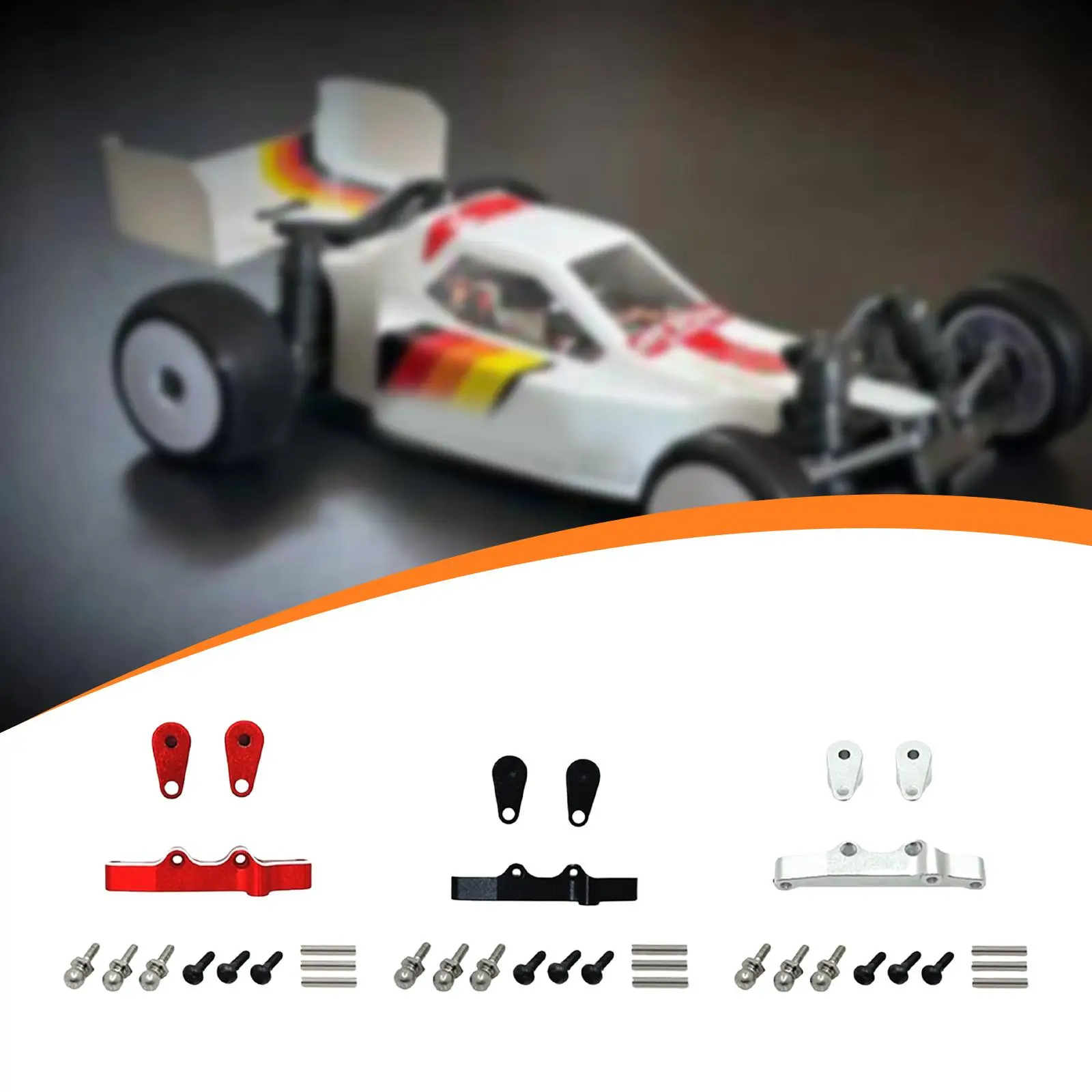 

RC Steering Components,DIY Accessory,Professional,Sturdy,Spare Parts Replacement RC Car Parts for Wltoys Vehicles 244016 Crawler