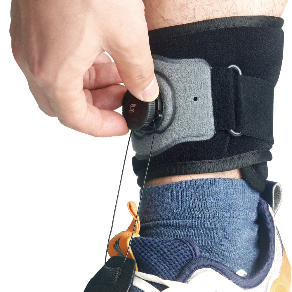 Drop Foot Brace AFO AFOs Support Strap Elevator Poliomyelitis Hemiplegia Stroke Universal Size