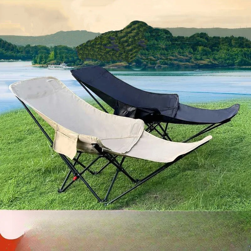 Outdoor Camping High Chair - Ayaklı Ay Sandalyesi, Açık Hava Yüksek