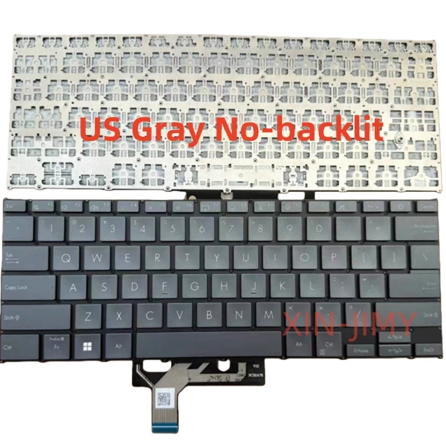 

US Laptop Keyboard For ASUS Zenbook 14 OLED UX3405 UX3405M UX3405MA without backlit
