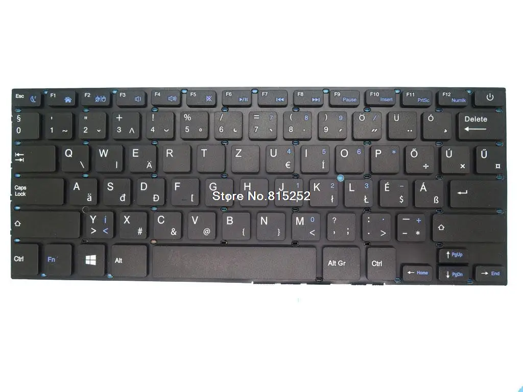 

Laptop Keyboard For ALCOR SNUGBOOK Q1411 Without Frame Black Hungary HU