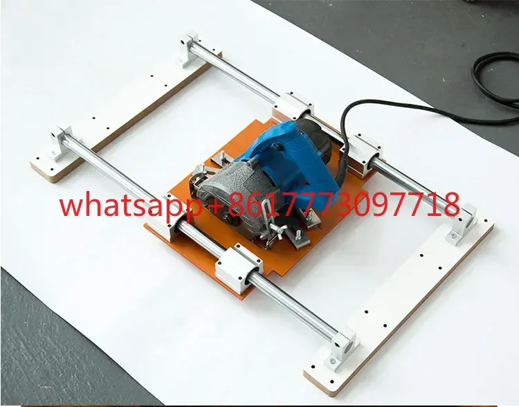 

Light axis saw marble machine guide rail trimming machine base plate bakelite base tile woodworking