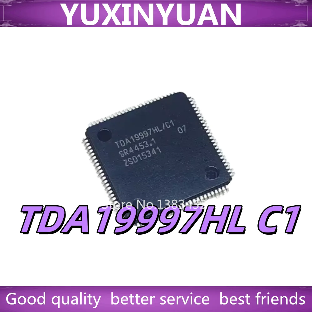 

1/PCS New Original TDA19997HL/C1 TDA19997HL TDA19997 LQFP100 Video processor In Stock