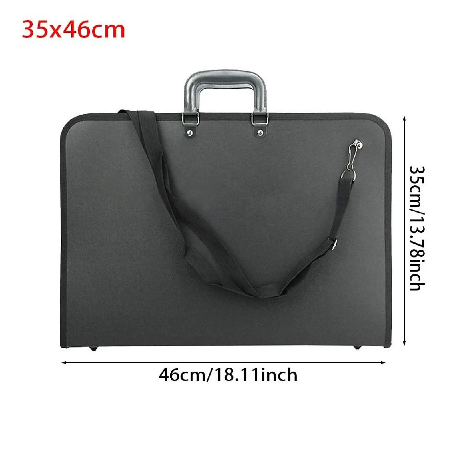 Art Portfolio Bag with Shoulder Strap Comfortable Art Portfolio Tote Bag for Photography Outdoor Artist Work Sketching Drawing