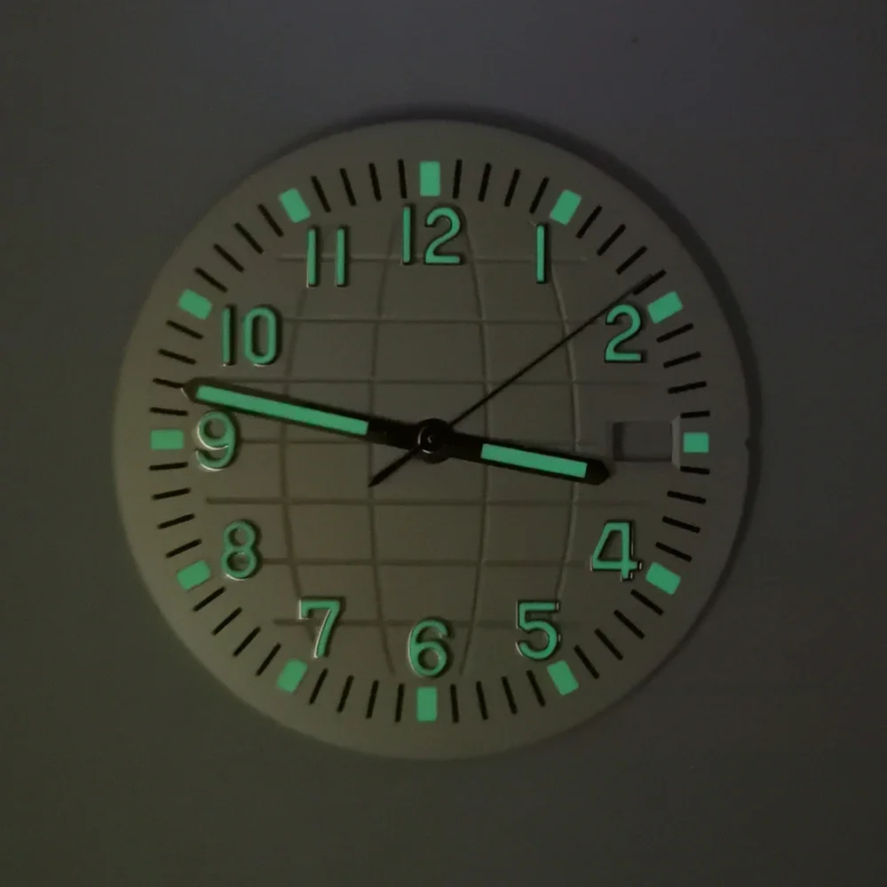 42mm 316L Stainless Steel Watch Case Dial Hands Rubber Strap for AQUANAUT Nautilus NH35/NH36 Automatic Movement Men Watch Parts - Image 2