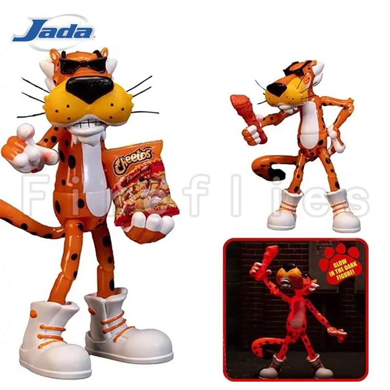 Juguetes Jada de 6 pulgadas, Cheetos Chester Cheetah Flamin, modelo de Anime crujiente caliente para regalo, envío gratis, 1/12