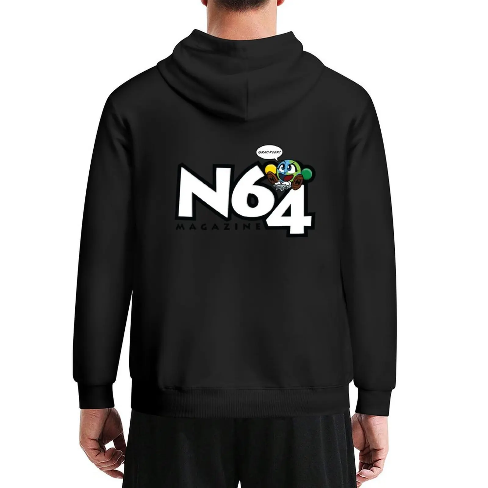 

N64 Magazine Logo - Grackler! Hoodie aesthetic clothing male clothes men's clothes men's hoodies
