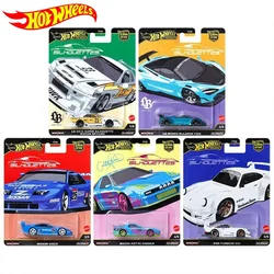 Hot Wheels Carros SILHOUETTES LB-ER34 SUPER SILHOUETTE NISSAN SKYLINE RWB PORSCHE 930 Diecast Modelo de Veículo Carros Brinquedos Meninos Presente