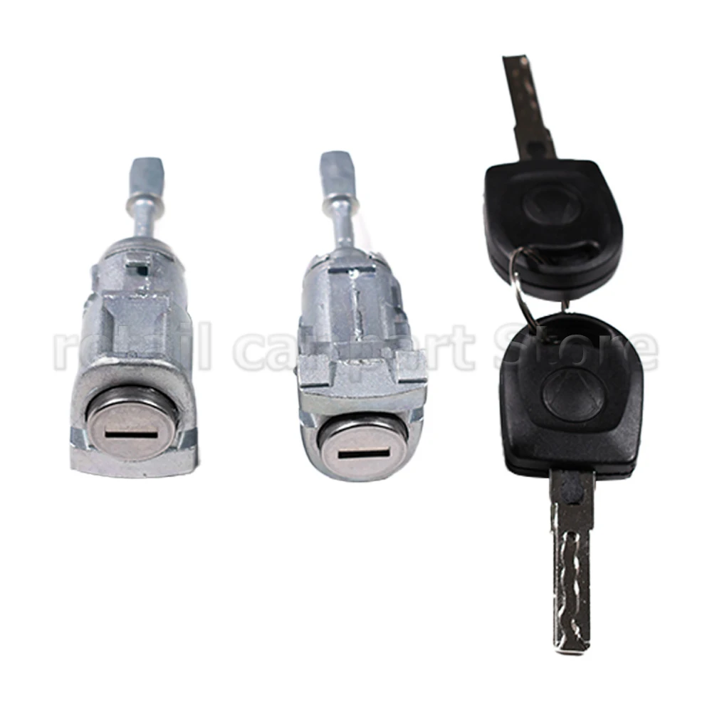 Do Vw Transporter T5 Caravelle Fabia Zamek przedni lewy prawy z kluczem OE 1U 0837167   1U 0937168 — zdjęcie 5