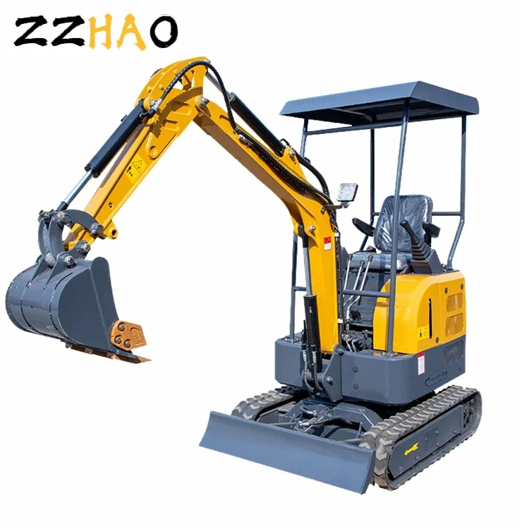 Mini Micro Digger 1 Ton 2 Ton Mini Excavator Products Are Widely Used In Construction Small Digger