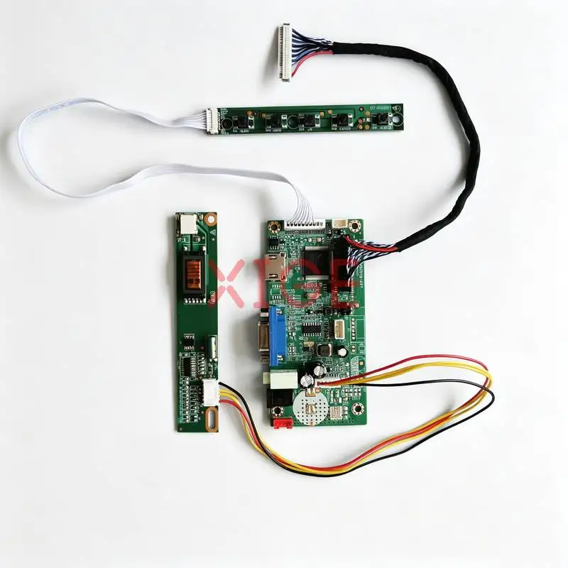 

LCD Monitor Controller Drive Board Fit QD14TL01 LP141WX1 LP141WX3 QD14TL02 1-CCFL HDMI+VGA 1280x800 LVDS 30-Pin 1280*800 DIY Kit