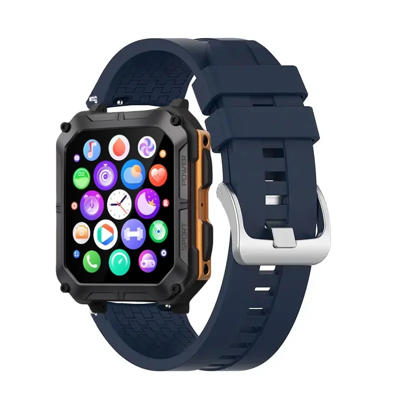 22 مللي متر سيليكون حزام ل C20 برو الفرقة مشبك معدني SmartWatch الفرقة لينة المطاط الرياضة استبدال سوار ل C20 برو اكسسوارات