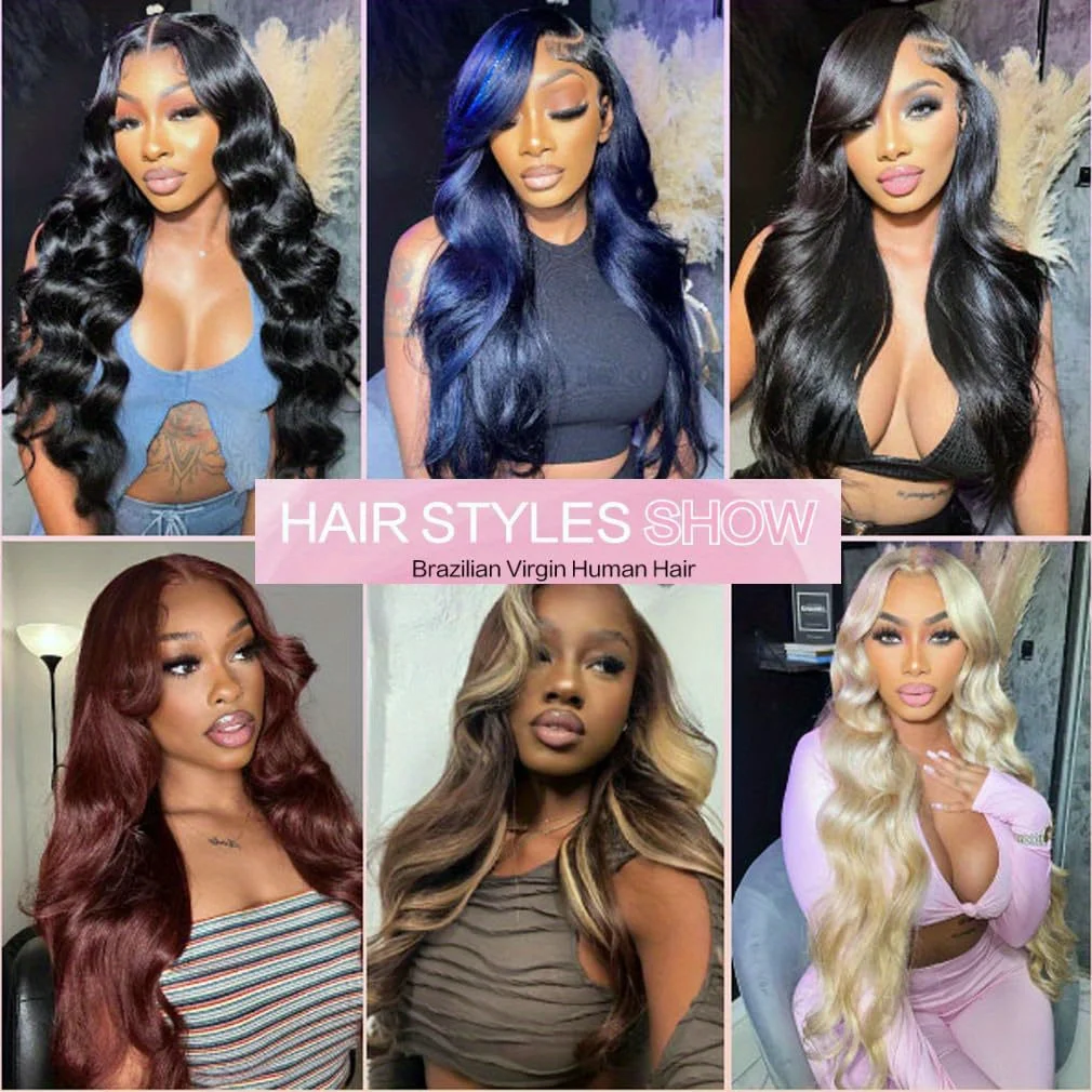 Объемная волна, человеческие волосы 5*5 HD, прозрачные парики спереди, плотность 200%, предварительно выщипанные с детскими волосами, естественная линия волос, 28 дюймов