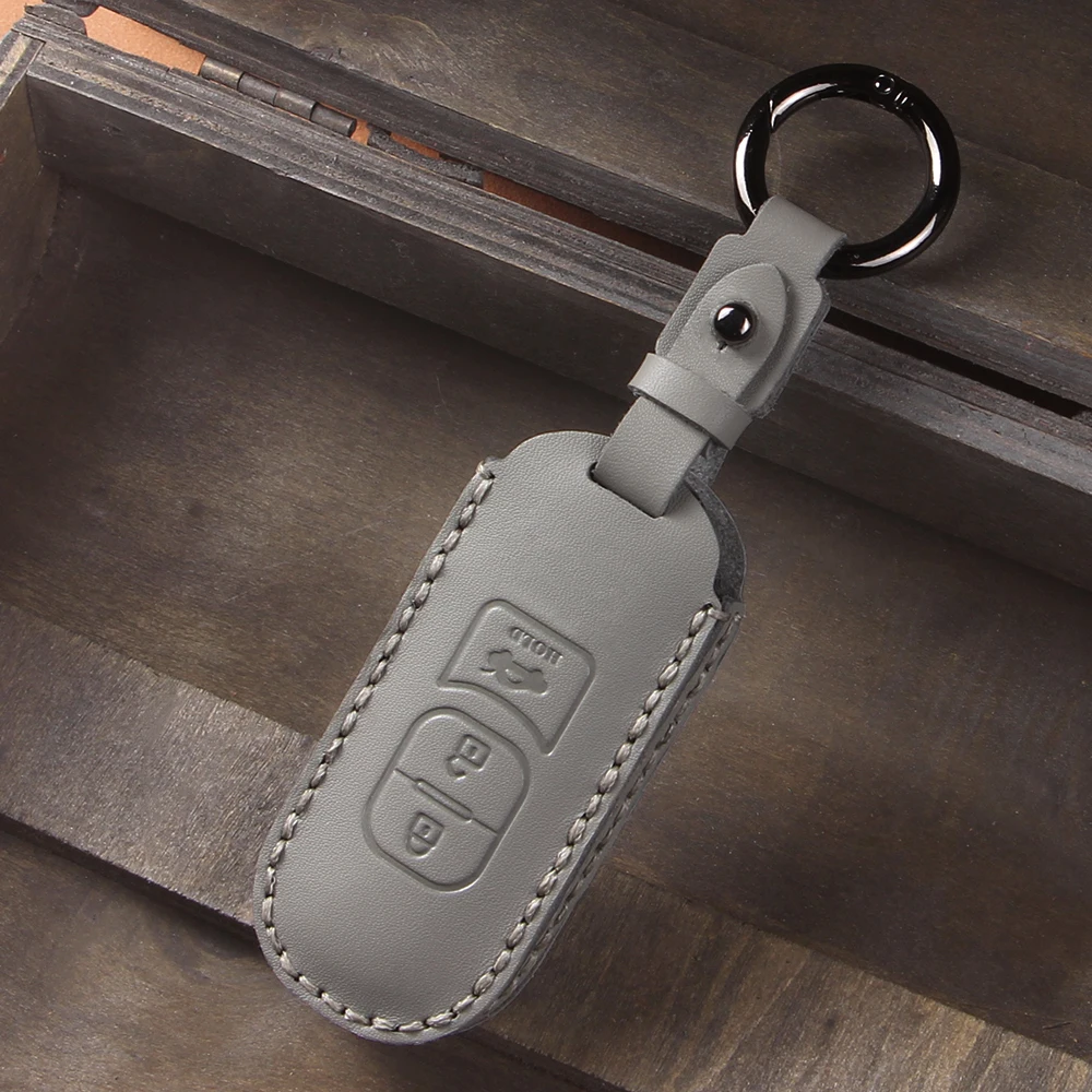 حافظة مفاتيح السيارة لمازدا 2 3 5 6 BL BM GJ Atenza Axela Demio CX-3 CX3 CX-5 CX5 CX7 CX-9 CX8 4 أزرار