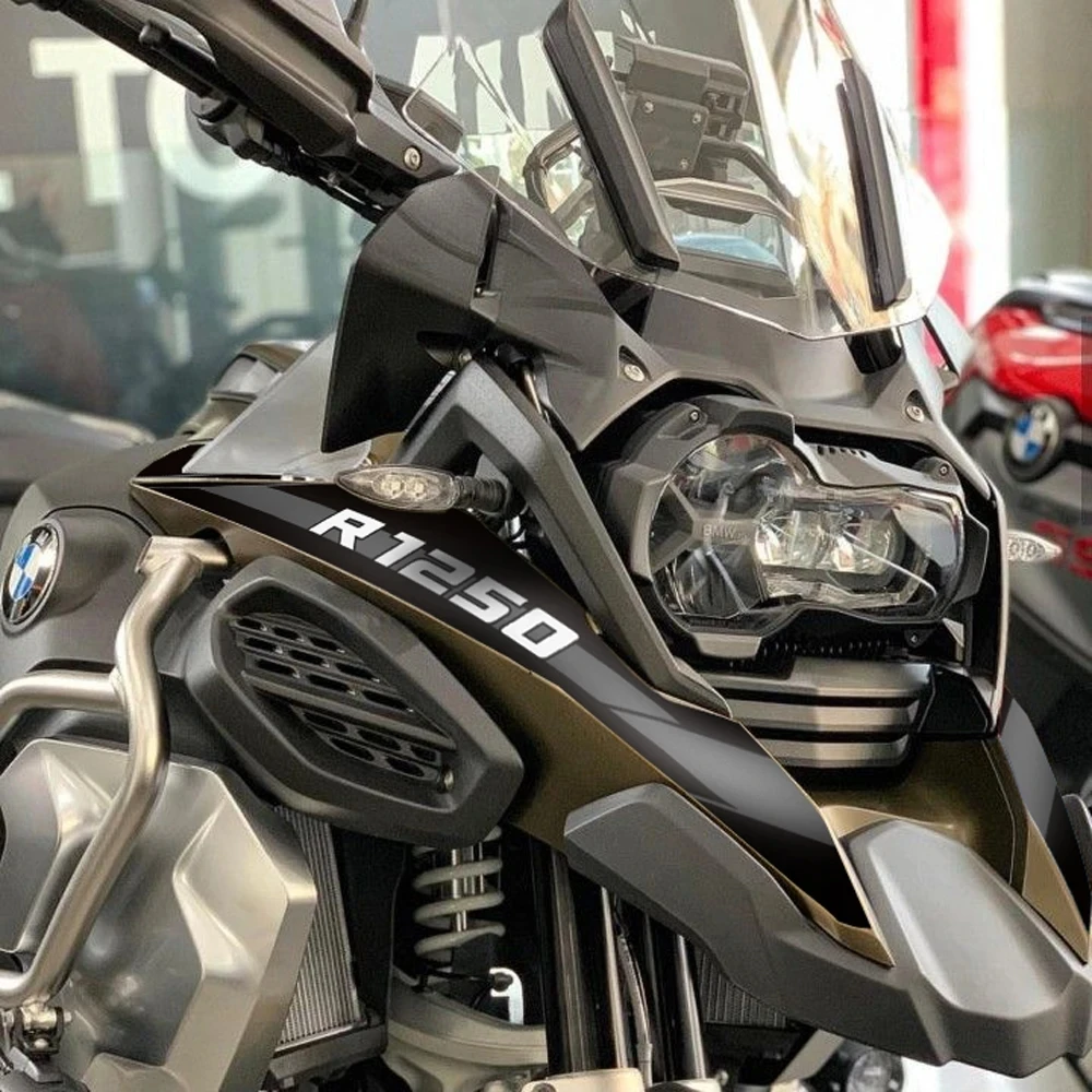 Per BMW R1250GS Adventure 2019-2023 kit di adesivi per decalcomanie parafango anteriore