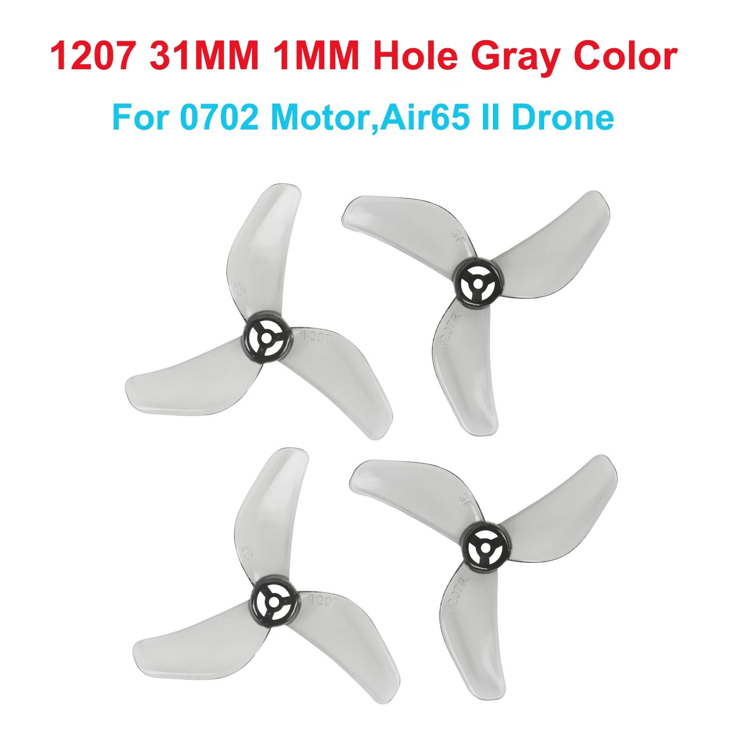 4X Gemfan 1207 31MM 1614 40MM 3-Blatt-Propeller 1MM 1,5MM Schaft PC-Propeller für BETAFPV Air65 II Air75II Quadcopter für Tiny Drone – Detail 24