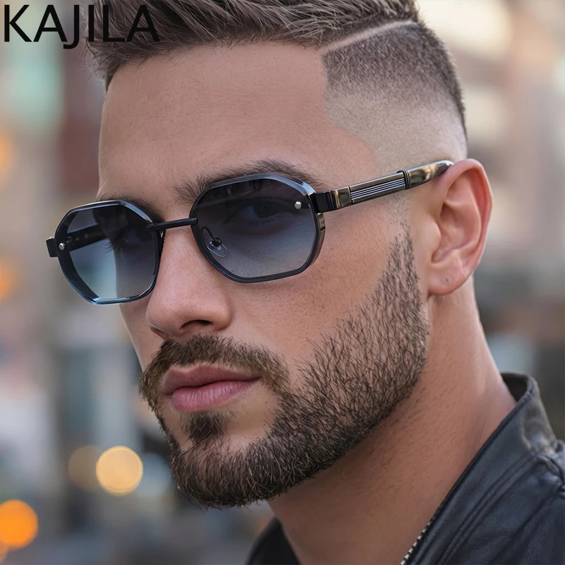 

Vintage Steampunk Square Sunglasses Men 2026 Luxury Designer Polygon Driving Punk Sun Glasses Male Retro Outdoor Shades Eyewear
