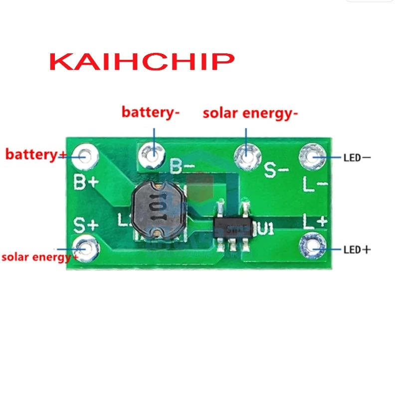 10PCS 1.2V Light Control Always Bright Solar Double-sided Road Circuit Control Board Module