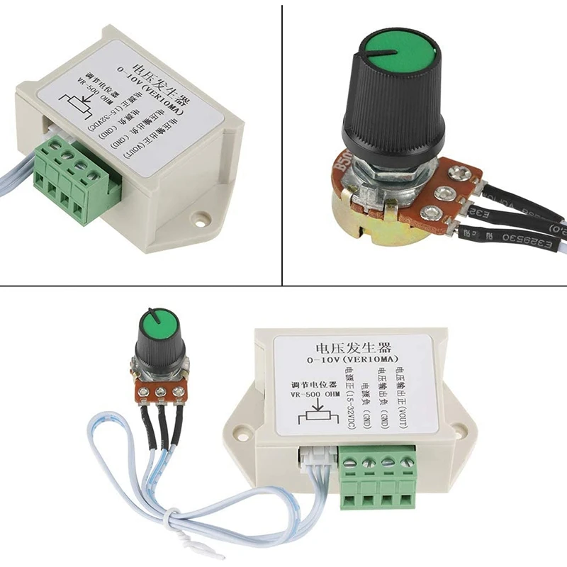 Gleichstrom-Spannungs generator modul 0-10V 10mA einstellbarer analoger Spannungs signal generator für SPS-MCU-Industrie regler