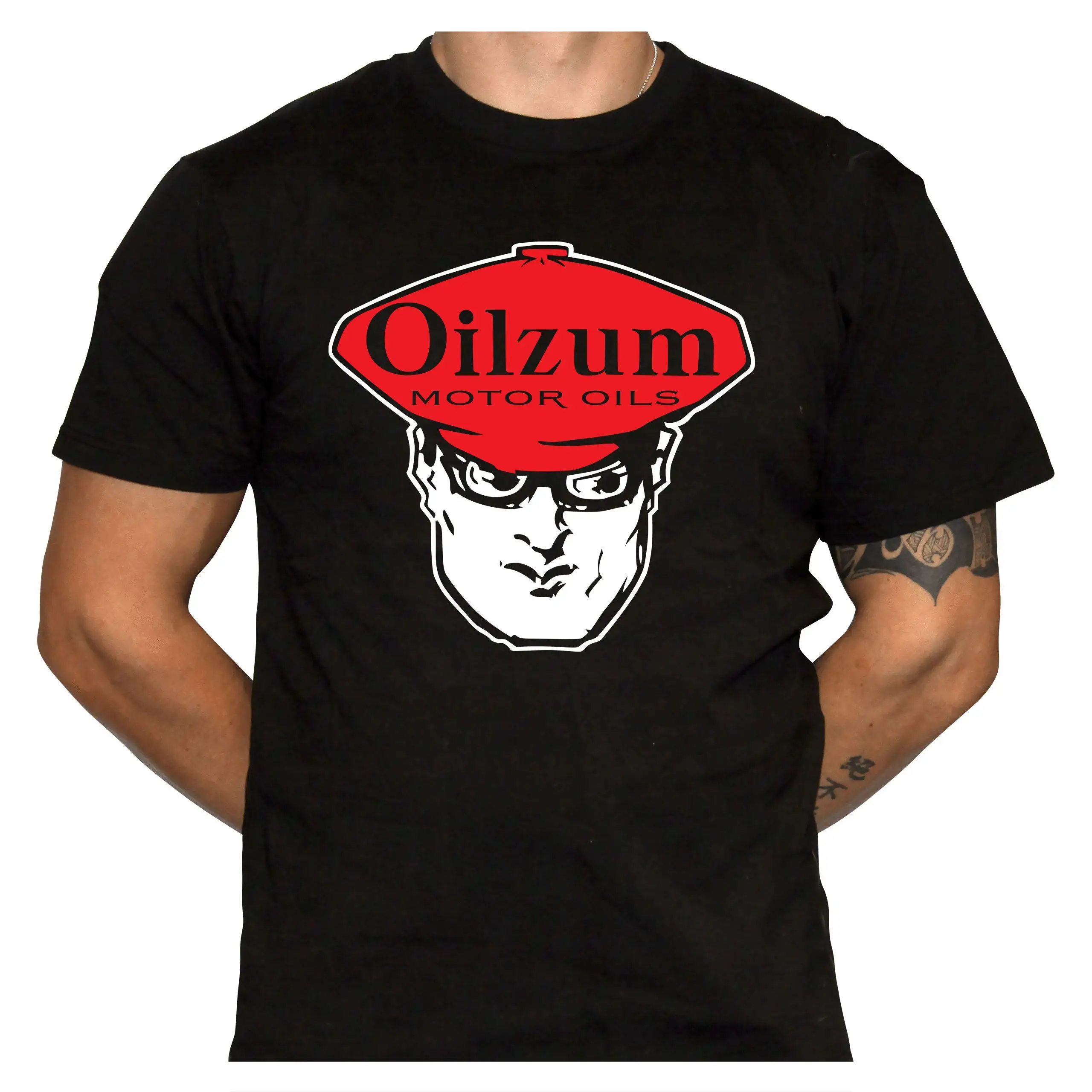 Oilzum Motor Oil T Shirt Defunct Petroleum Company 100 Preshrunk Cotton