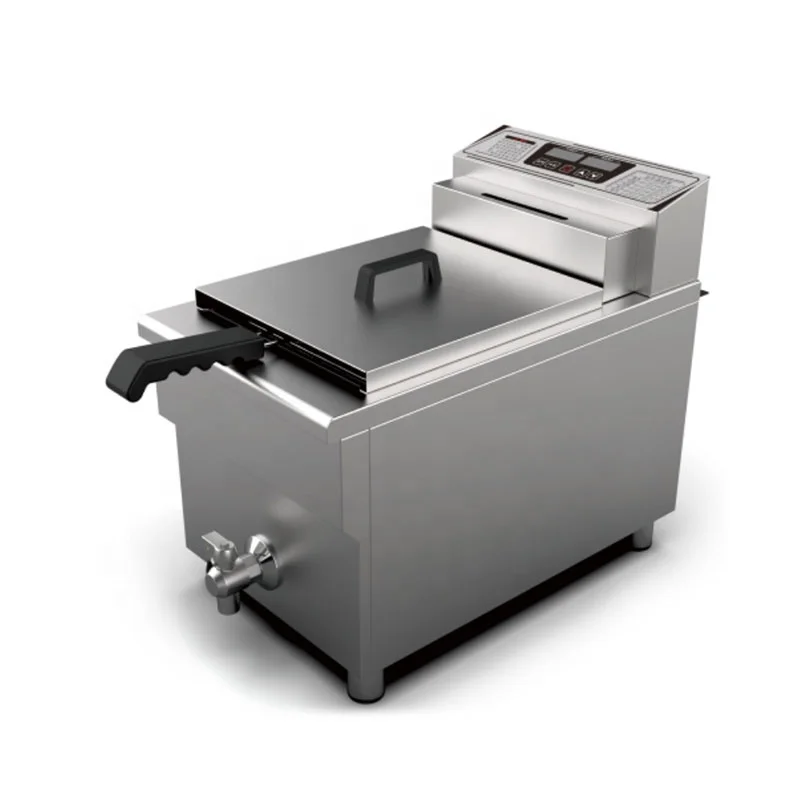 

Hot Sale Chicken Chips Commercial Electric Deep Fryer/single Basket Deep Fryer