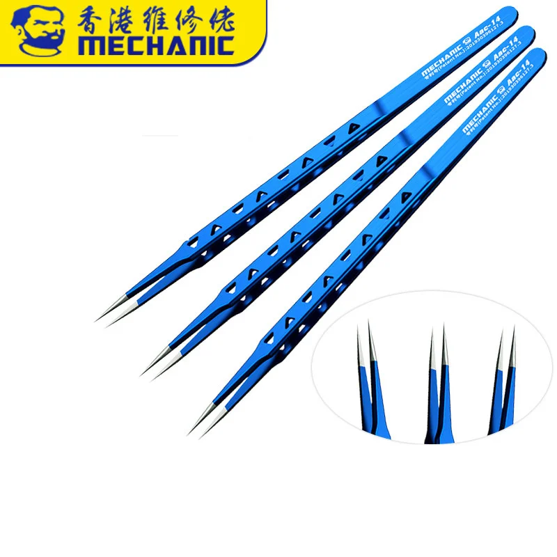 

Механический Пинцет из нержавеющей стали для ремонта телефона, высокая точность, 8 отверстий, рассеивание тепла, зажим для точечной сварки