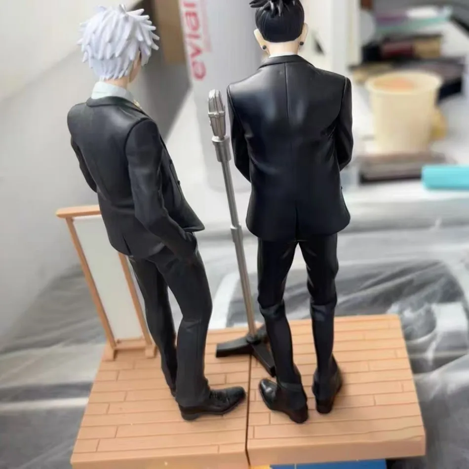 متوفر 1-2 قطعة Jujutsu Kaisen DIORAMA Satoru Gojo Geto Suguru البدلة انظر أنيمي نموذج لجسم اللعب في صندوق تمثال هدية عيد ميلاد #3