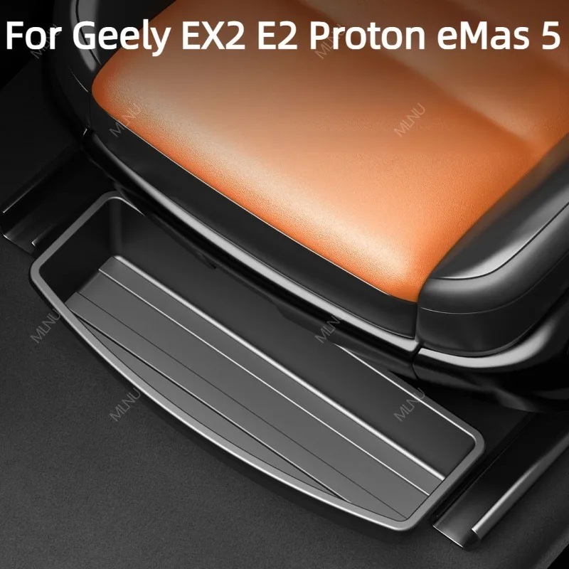 Under Seat Storage Box For Geely EX2 E2 Proton eMas 5 2026 2025 Accessories Dust-Proof Anti-Slip Impact Resistance Shockproof