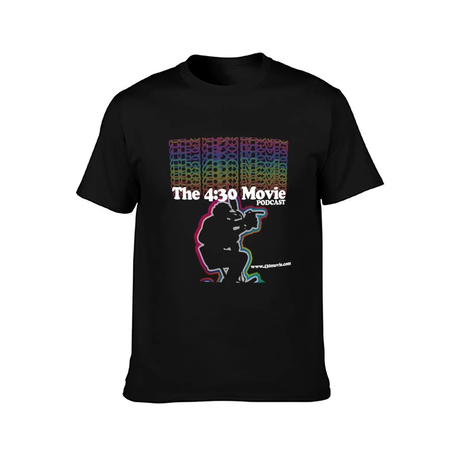 430 Movie - Podcast - LogoMain T-Shirt Urban Casual Loose Fit Tee