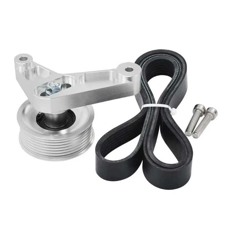 K Series Swap K20/K24 Adjustable EP3 Idler Pulley Belt Kit for Honda Civic & Integra & RSX