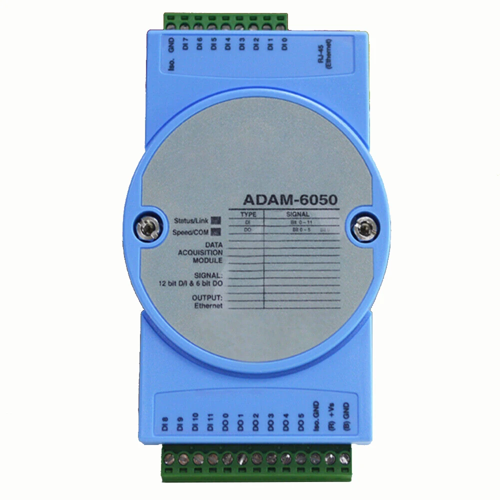 

Advantech ADAM-6050 18 Control Industrial Ethernet Module isolated digital I/O modules