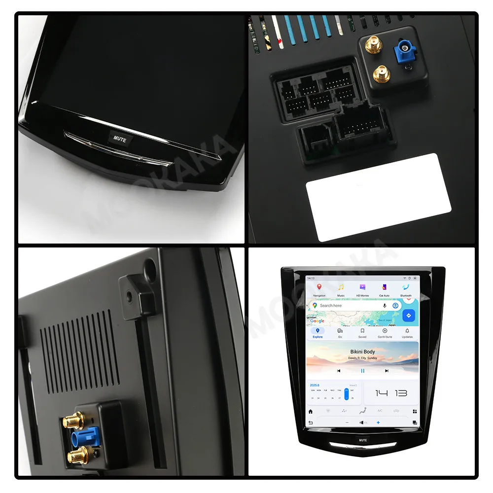 Android 13 10.5 Inch Touch Screen Car Radio Stereo For Cadillac 2014‑2018 Multimedia Player GPS Navigation Wireless CarPlay DSP