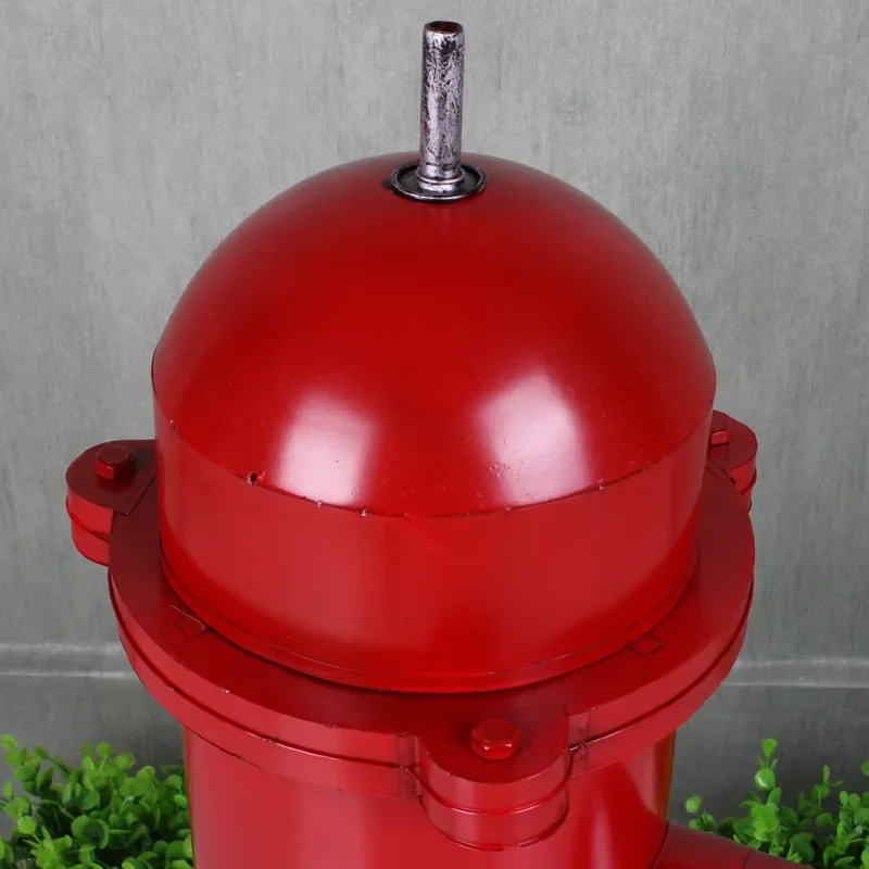 Factory direct sales, retro iron fire hydrant model, handmade ornaments, nostalgic iron crafts, large.